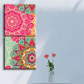 Painting by numbers Colorful mandala 2-part shipping from DE